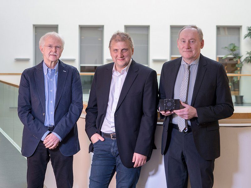 The three founders of Photonscore GmbH